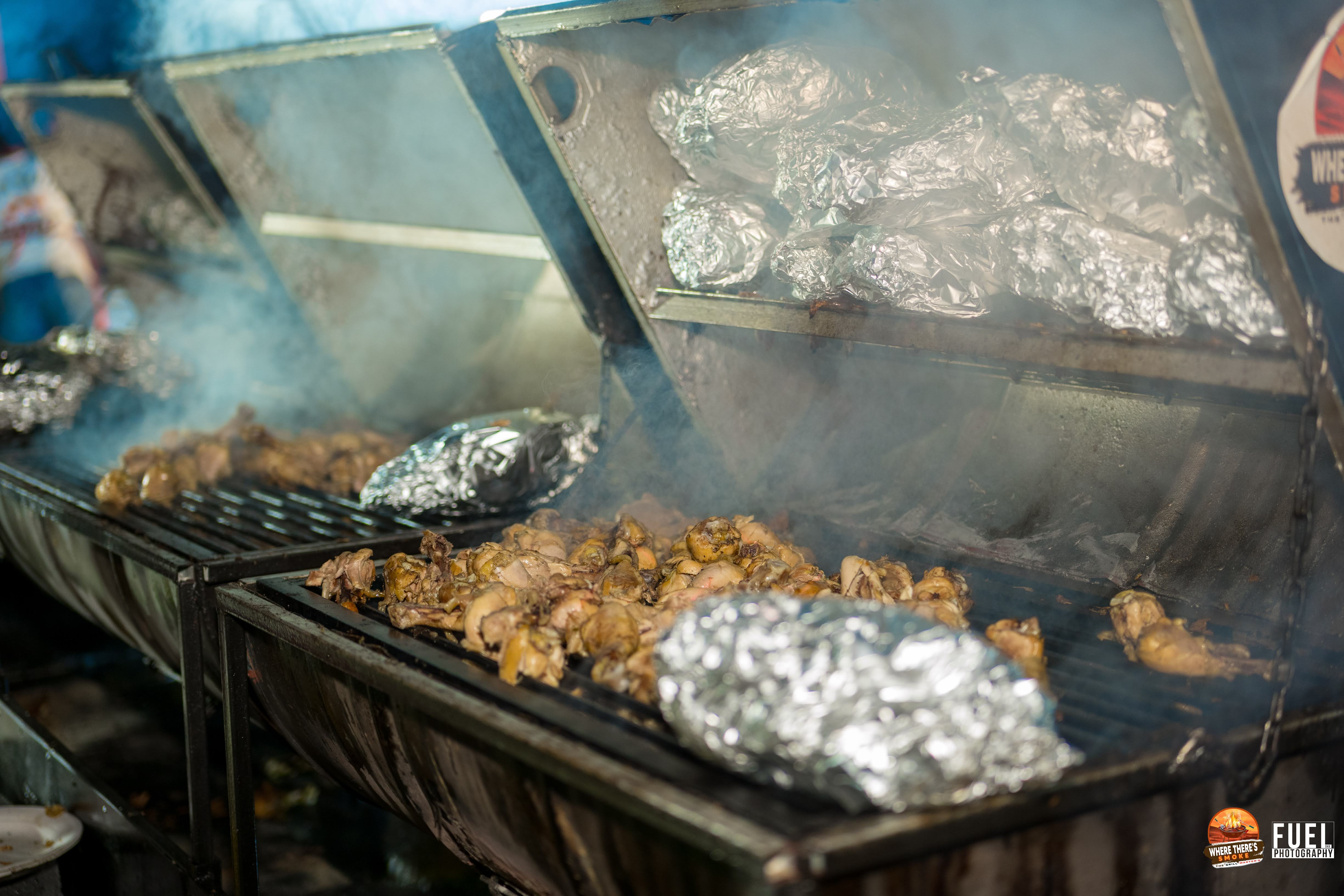 Friends sharing a moment during Smoke Edition 7