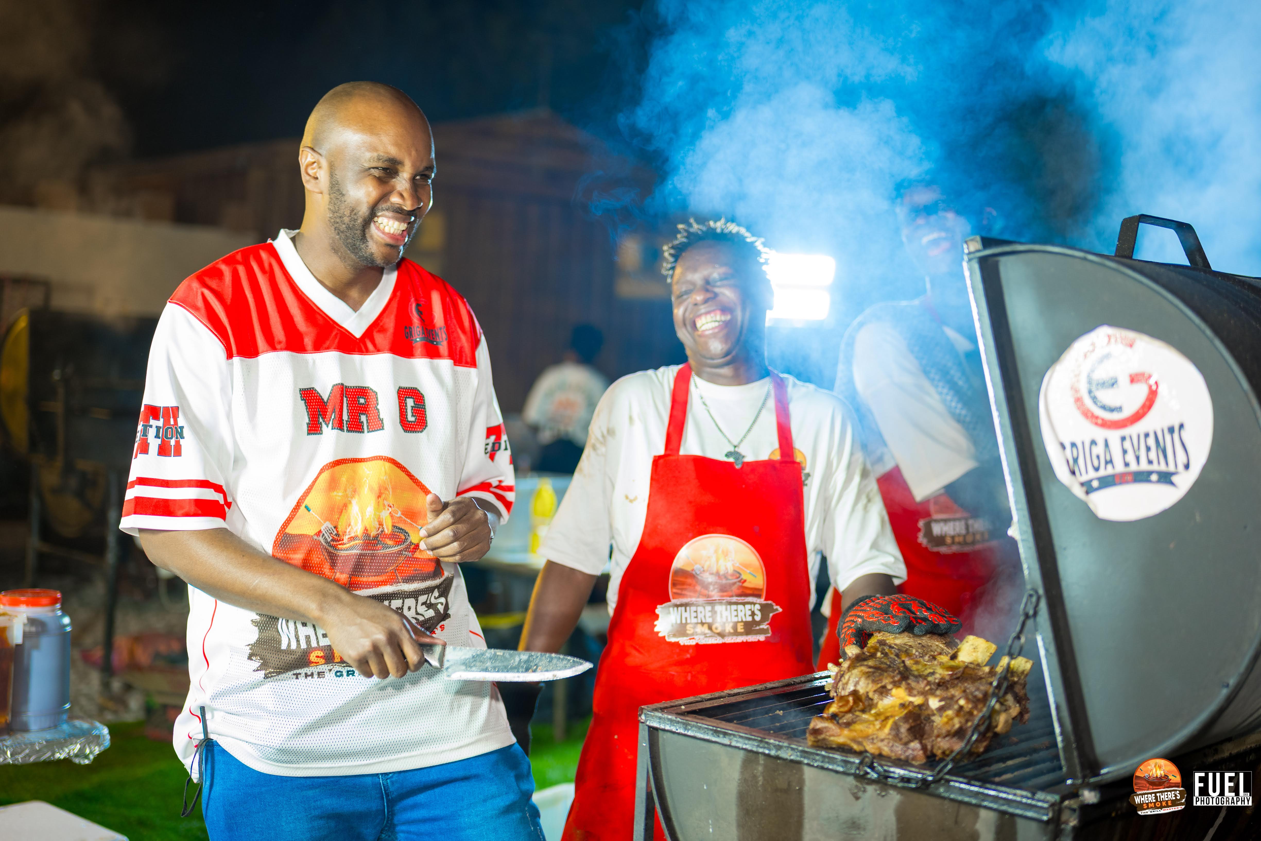 Crowd with skyline backdrop during Smoke Edition 7