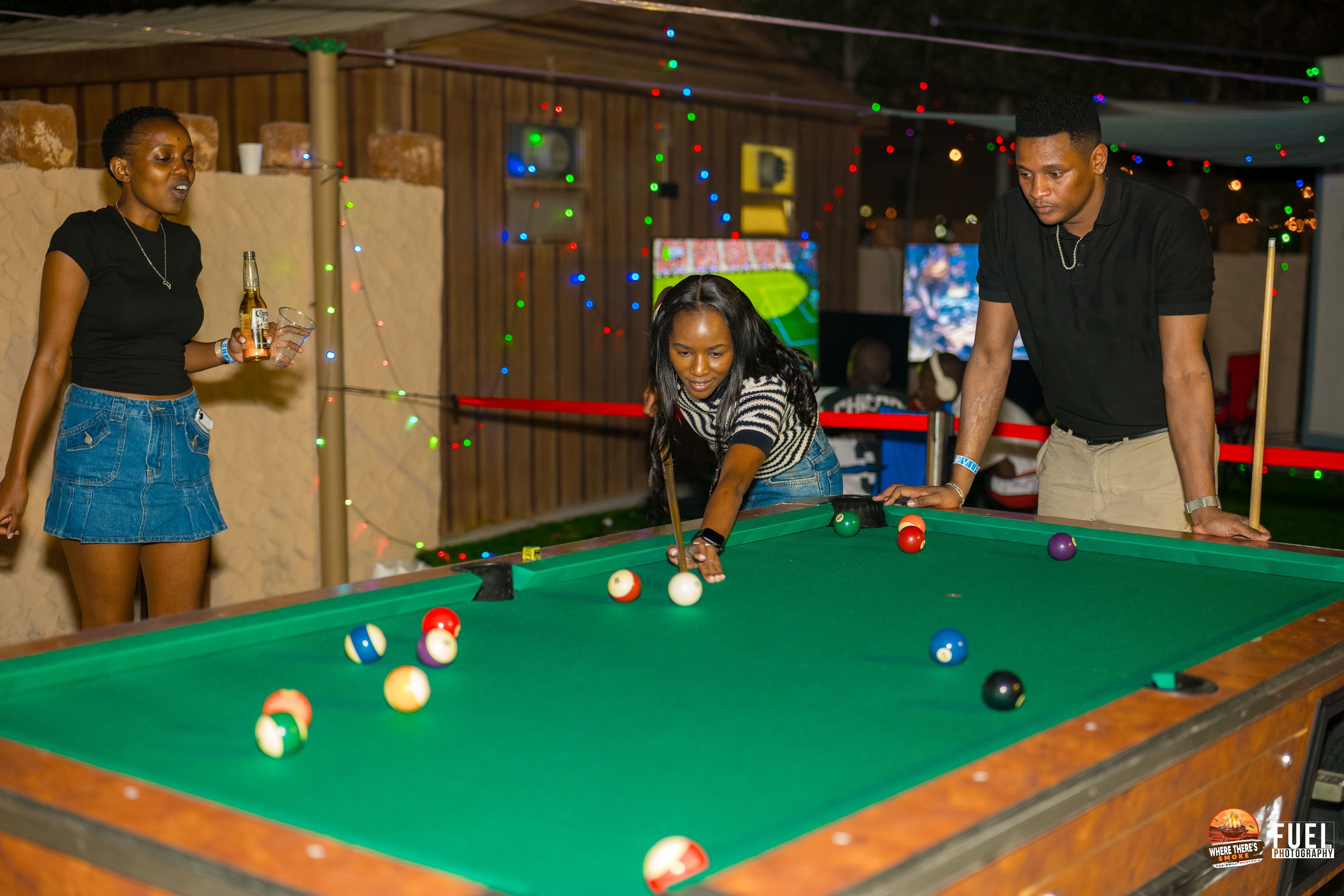 Stage light tunnel at Smoke Edition 7